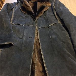 Marvin Richards Blue and Brown Women's Coat